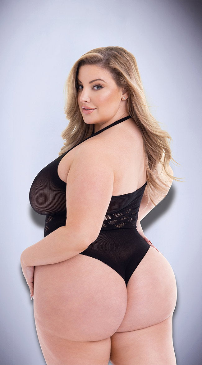Plus Size Delicate Diamond Teddy