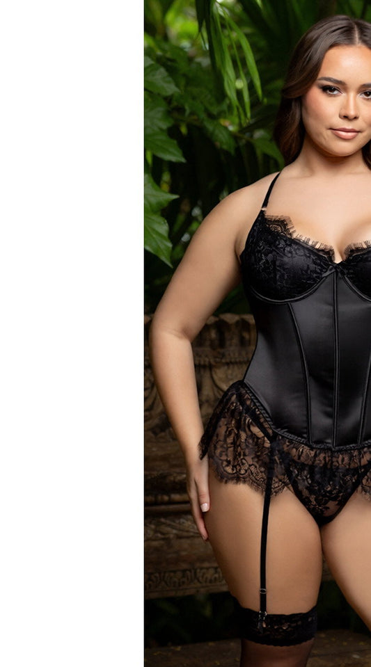 Plus Size Bella Bustier Corset