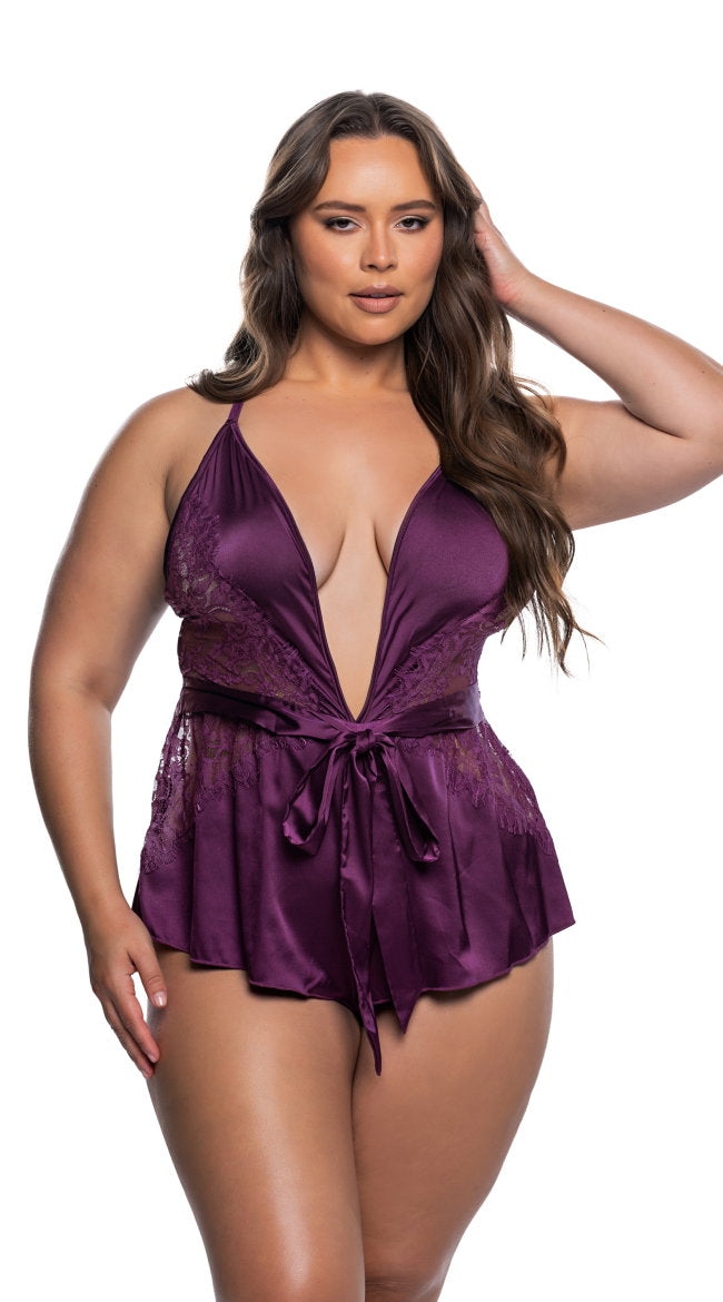 Plus Size Moonlight Kiss Romper