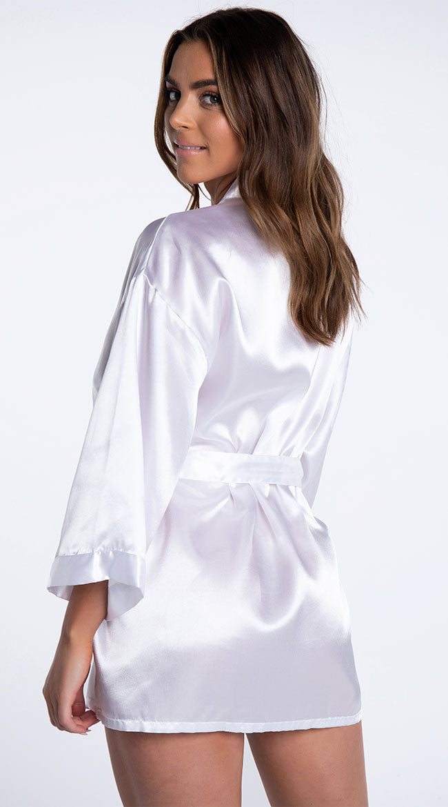 Me Time Satin Robe