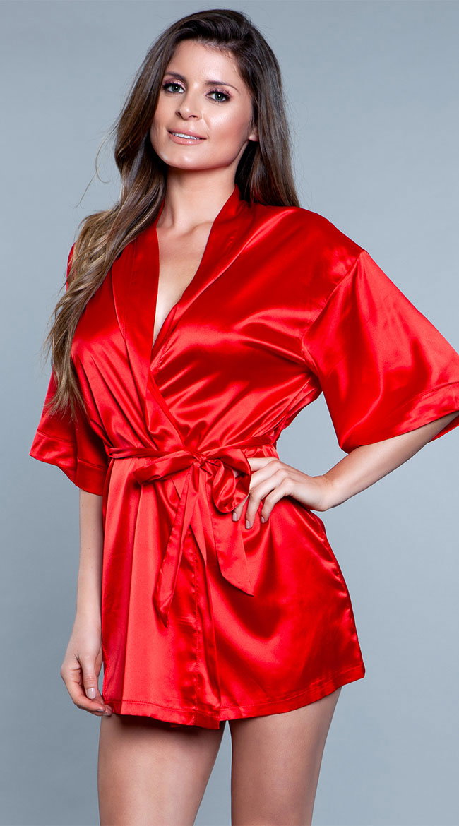 Layla Getting Ready Satin Robe