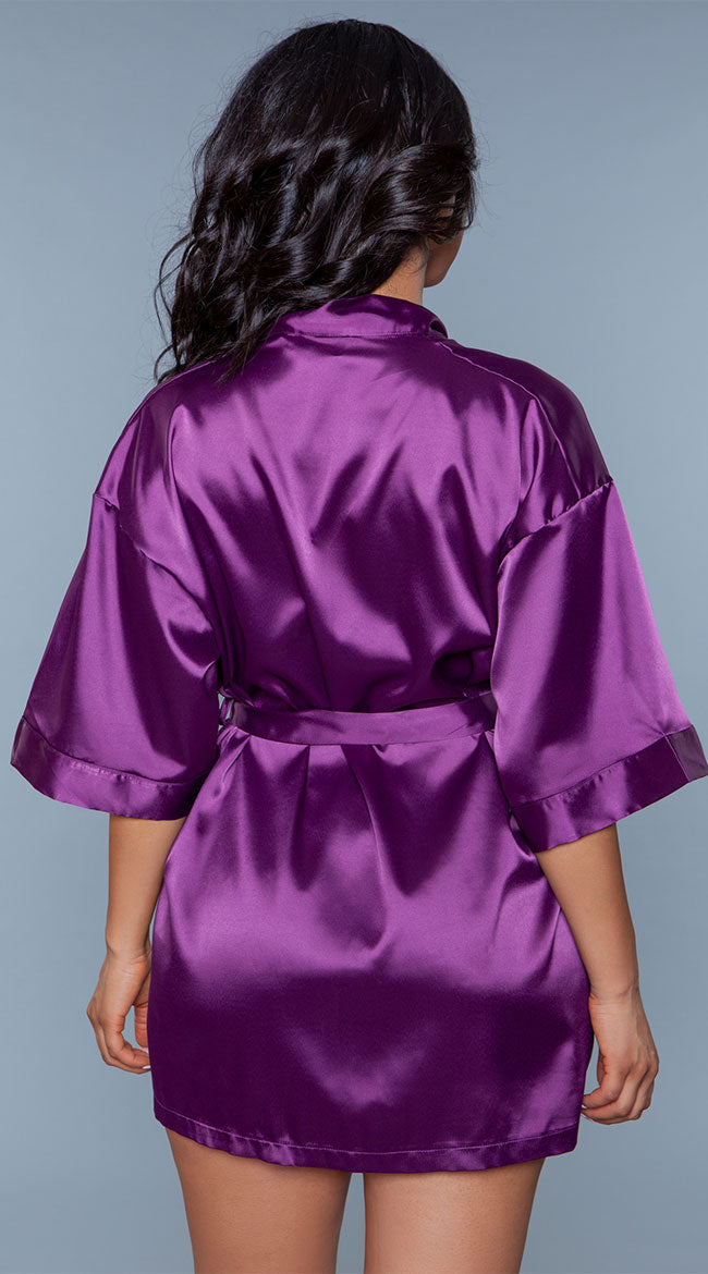 Layla Getting Ready Satin Robe