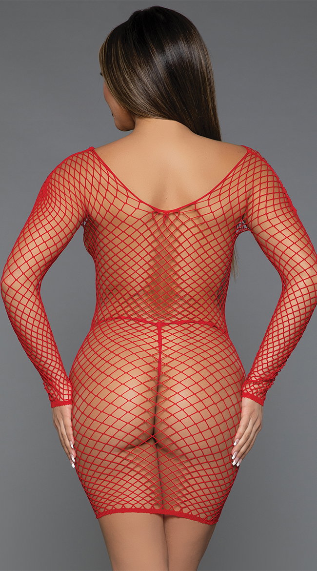 Amuse You Fishnet Chemise