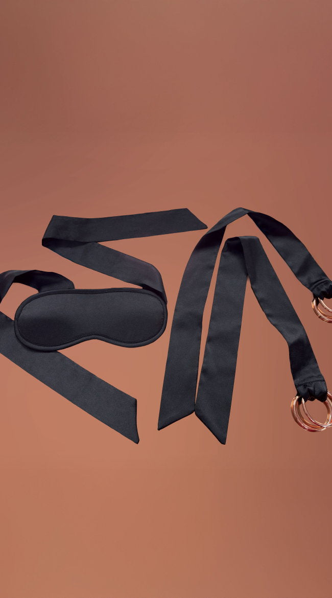 Blindfold And Ties Set