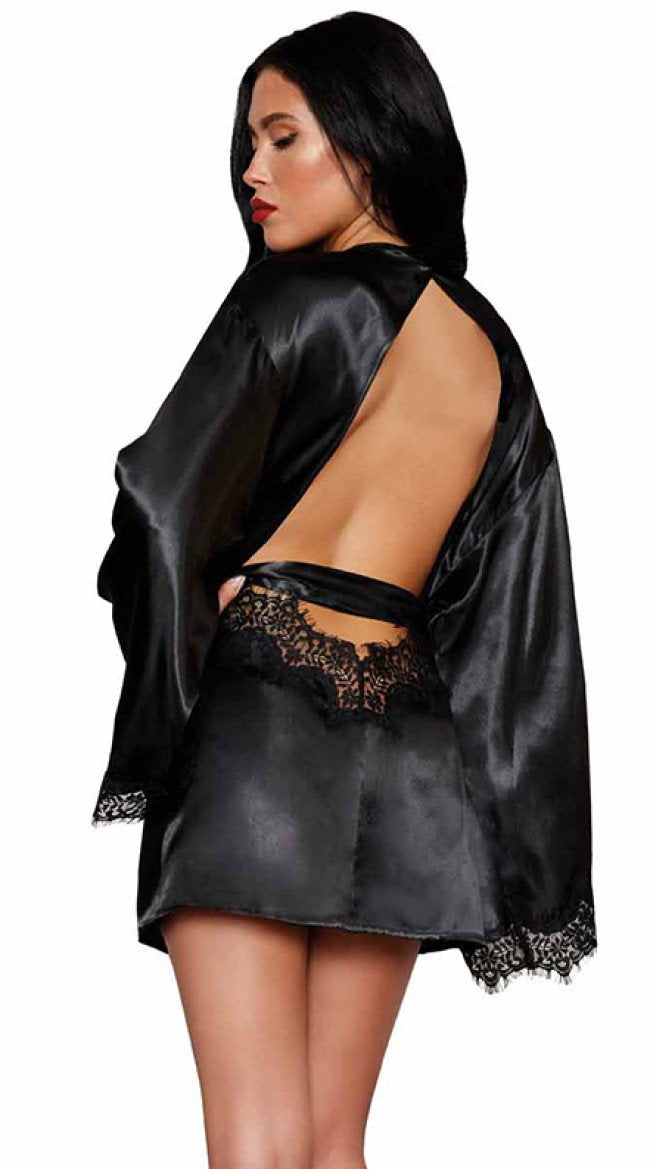 Open Back Robe