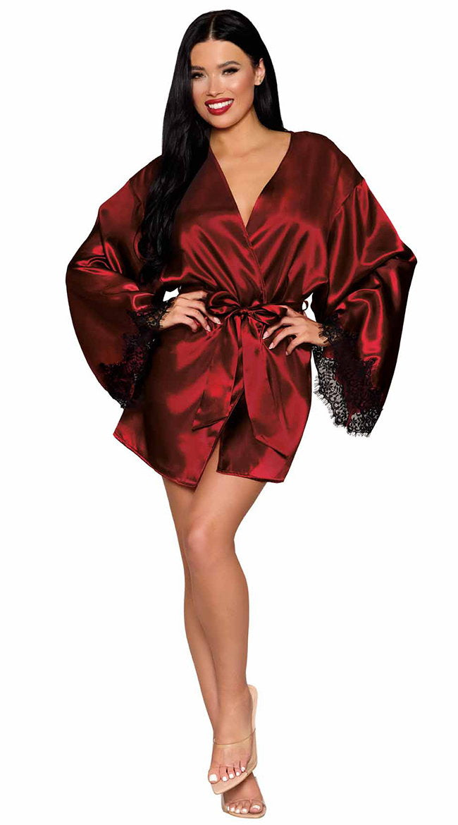 Open Back Robe