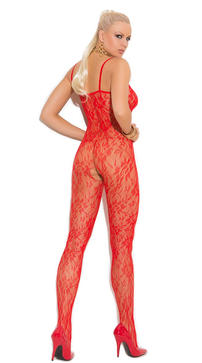 Rose Lace Bodystocking