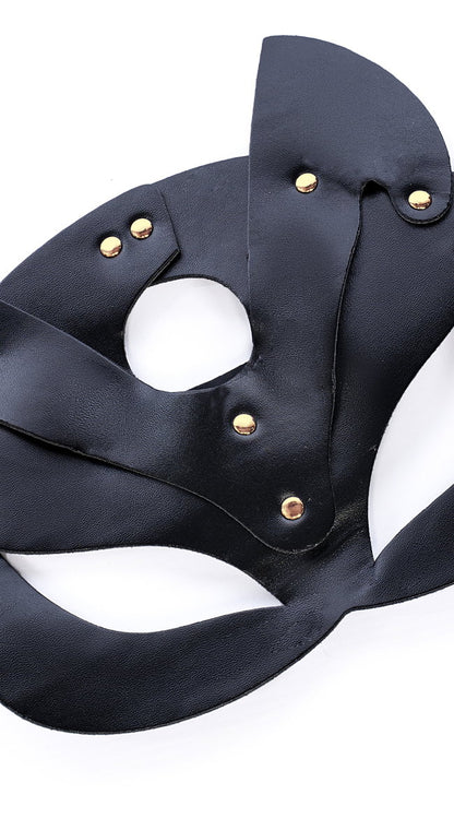Faux Leather Eye Mask