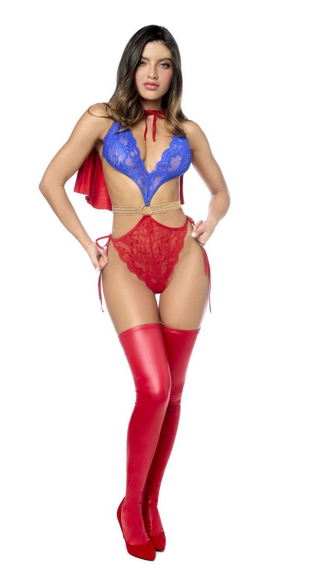 Super Sexy Hero Lingerie Costume