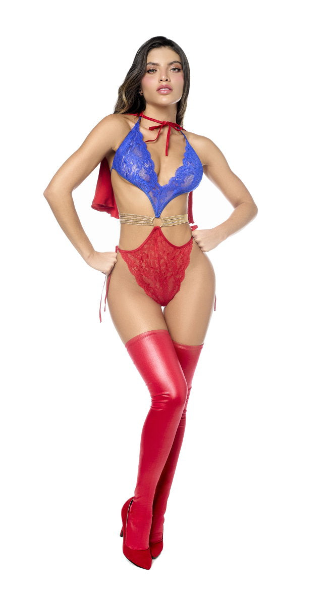 Super Sexy Hero Lingerie Costume