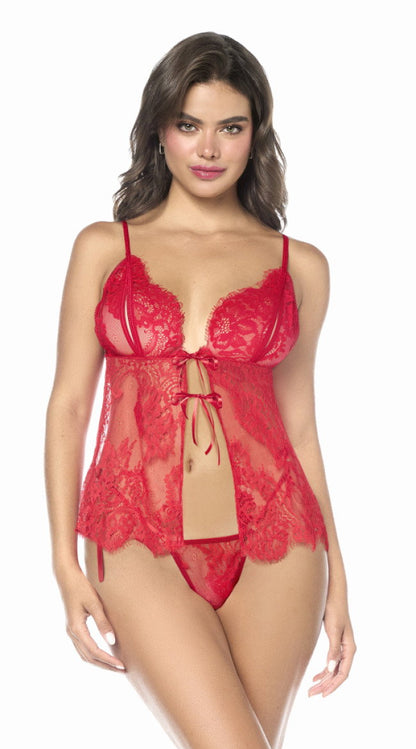Scarlet Temptation Babydoll Set