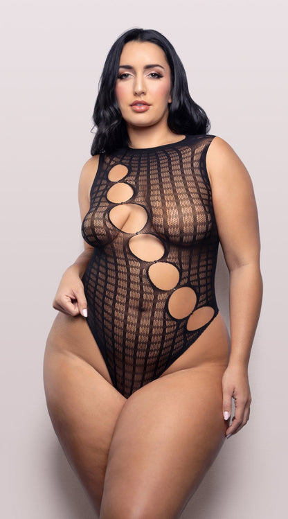 Cut Out Grid Teddy