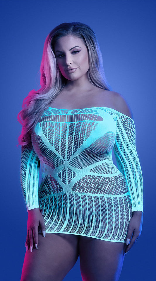 Plus Size Ascension Glow-in-the-Dark Chemise