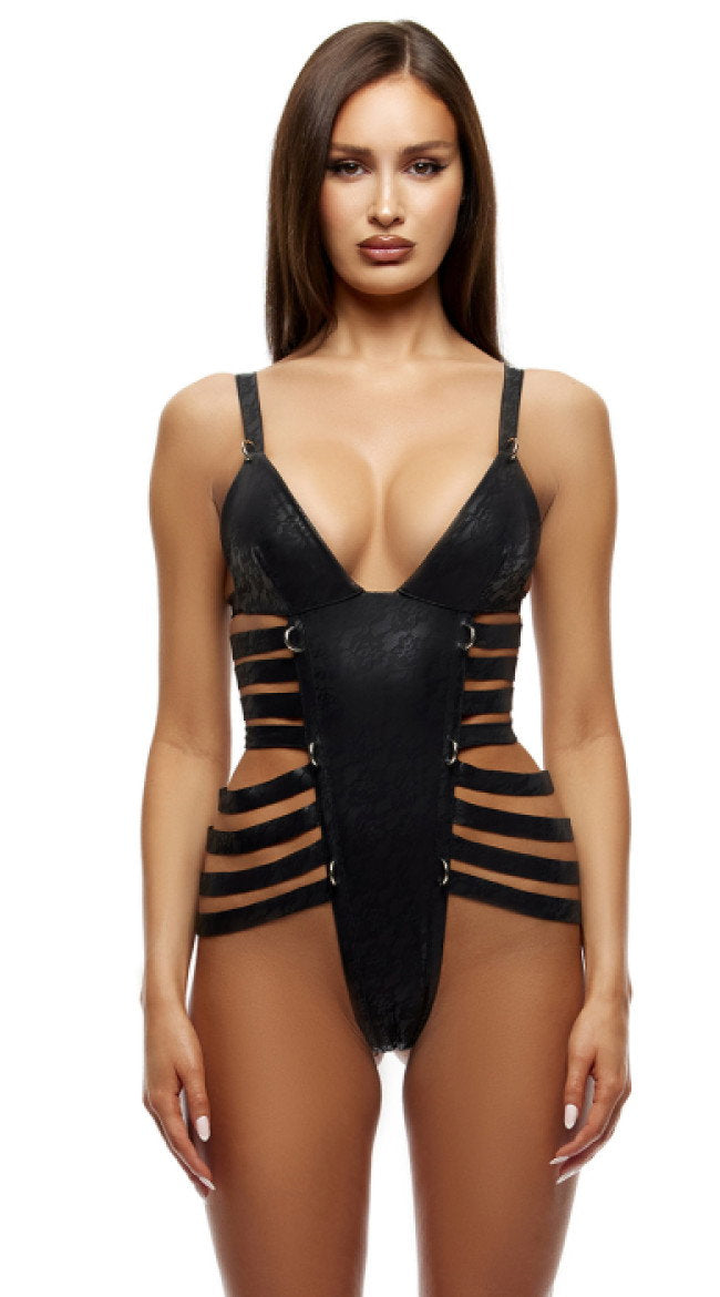 Strappy Matte Vinyl Teddy