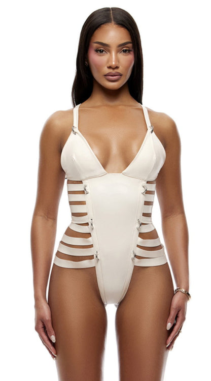 Strappy Matte Vinyl Teddy