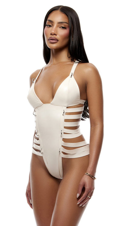 Strappy Matte Vinyl Teddy
