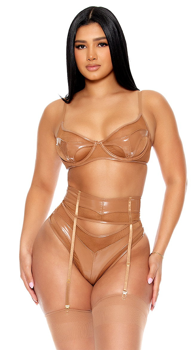 Opposites Attract High Waisted Bra Set