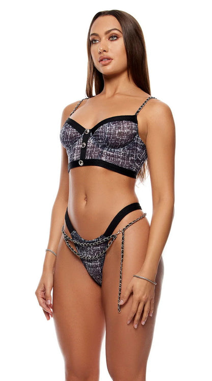 Keep It Classy Longline Bra Set
