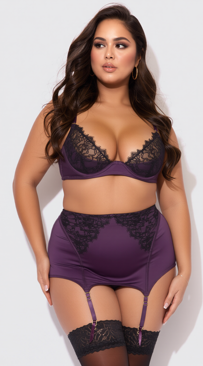 Plus Size Jocelyn Bra Set