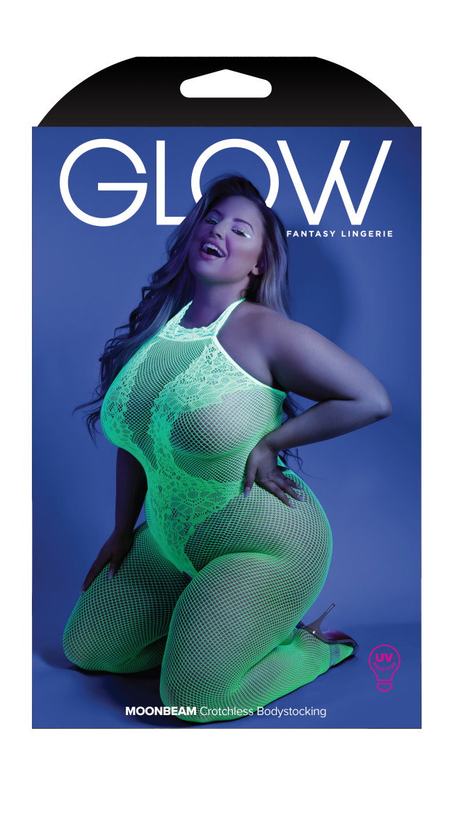 Moonbeam Crotchless Bodystocking