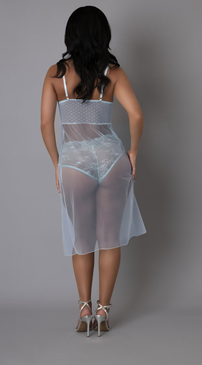 Blue Sky Chemise Set