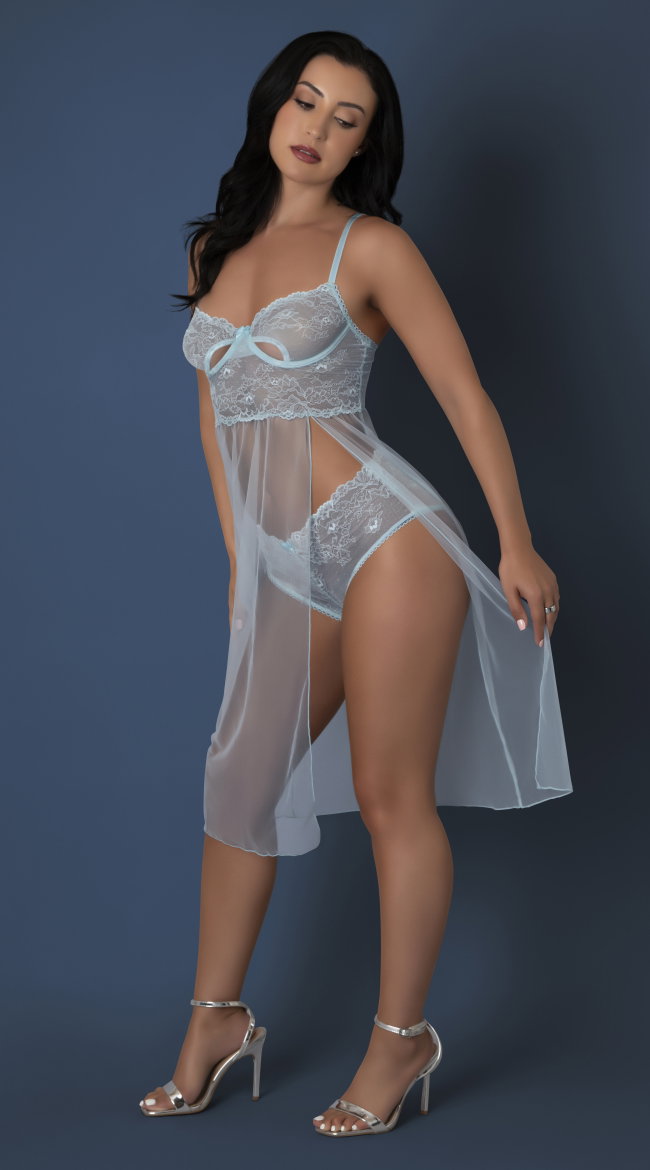 Blue Sky Chemise Set