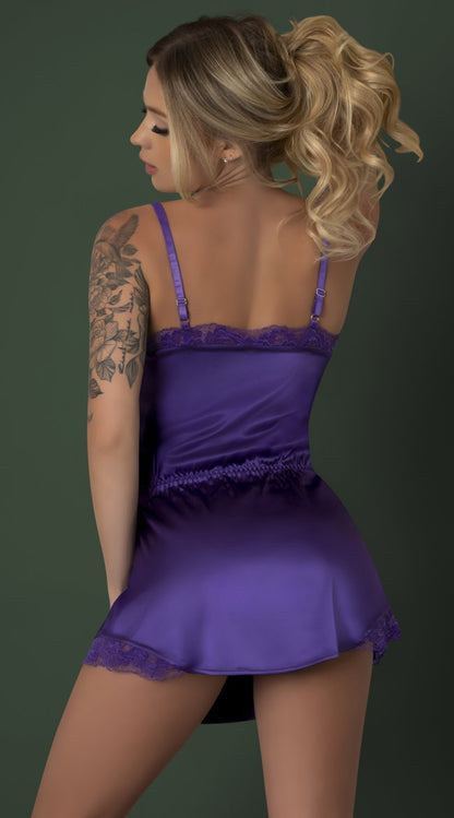 Satin Soft Petals Chemise