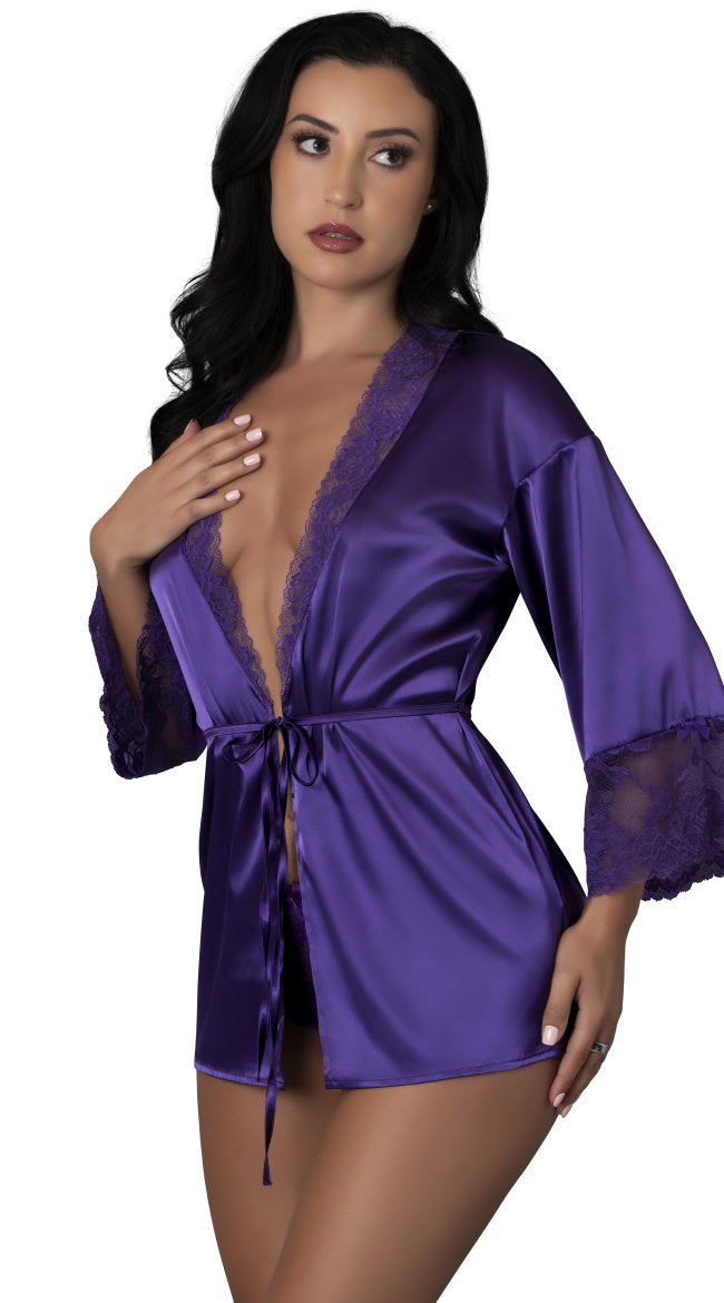 Soft Petals Robe