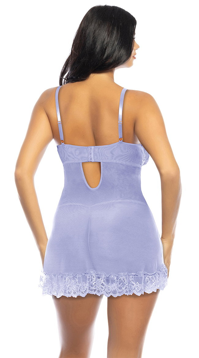 Flirty Lace Babydoll Set