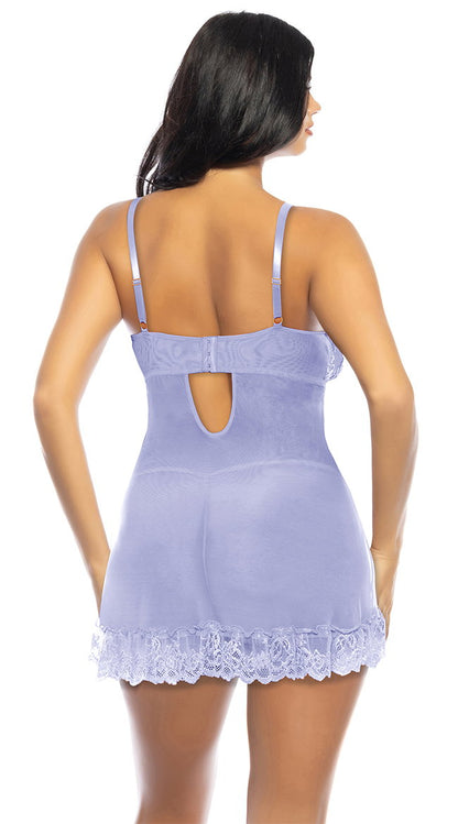 Flirty Lace Babydoll Set
