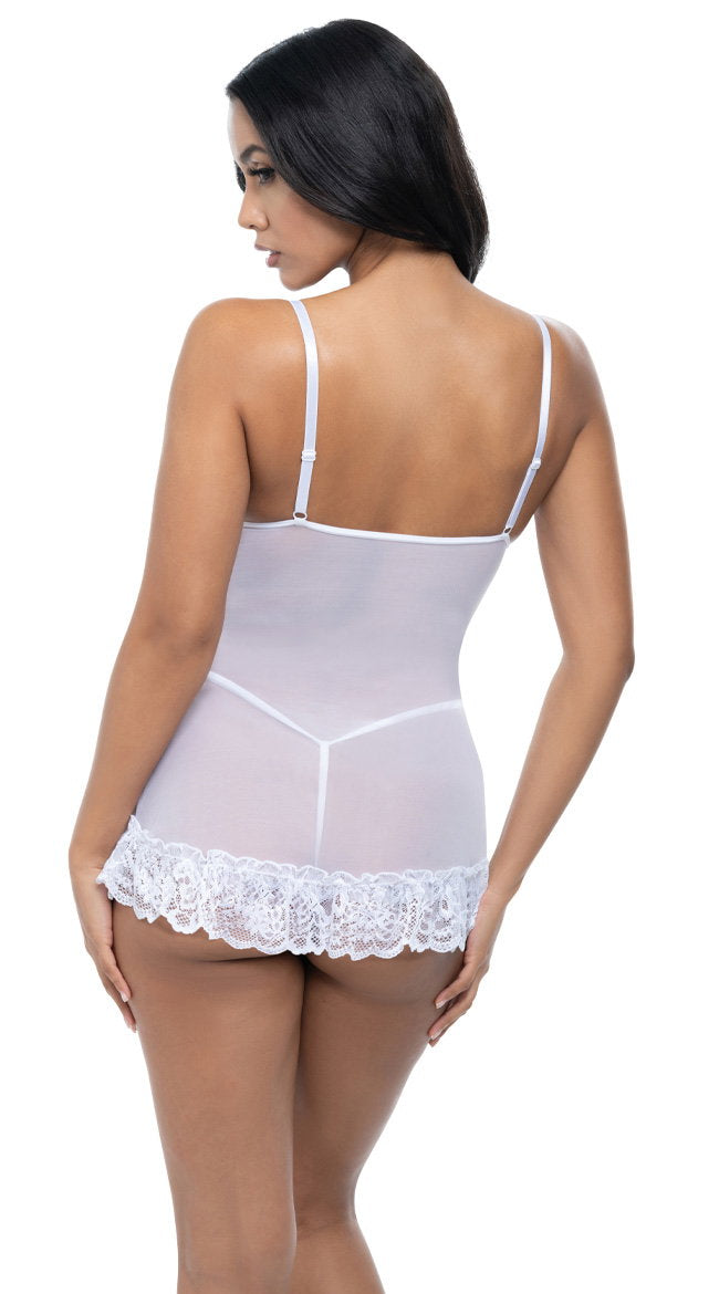 Flirty Lace Babydoll Set