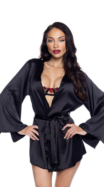 Satin Essentials Not So Basic Robe