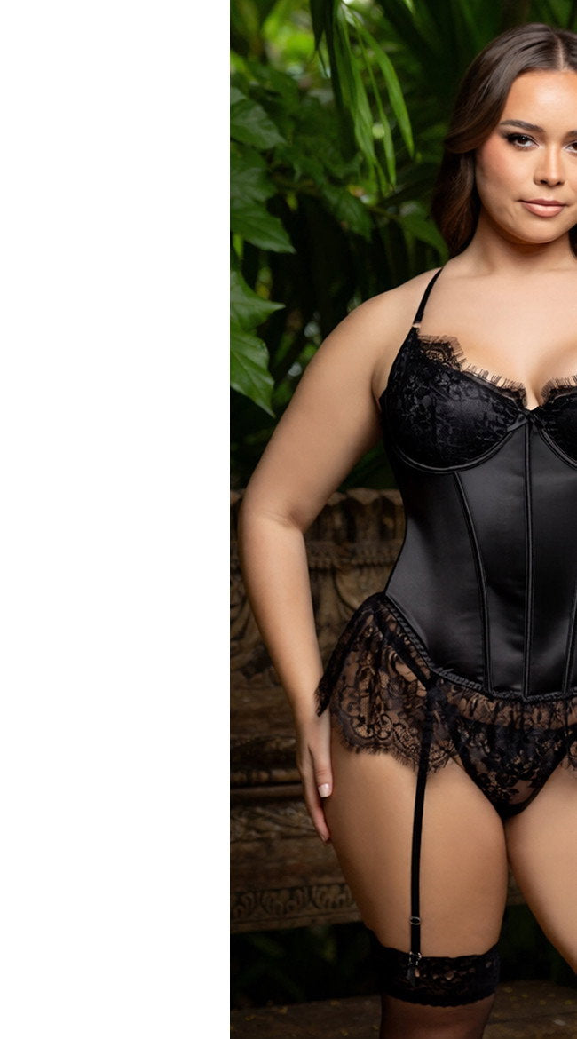 Plus Size Bella Bustier Corset