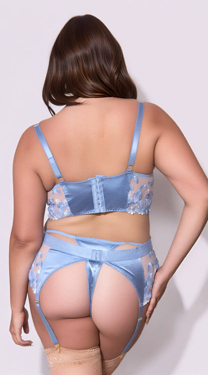 Plus Size Icy Spring Bra Set