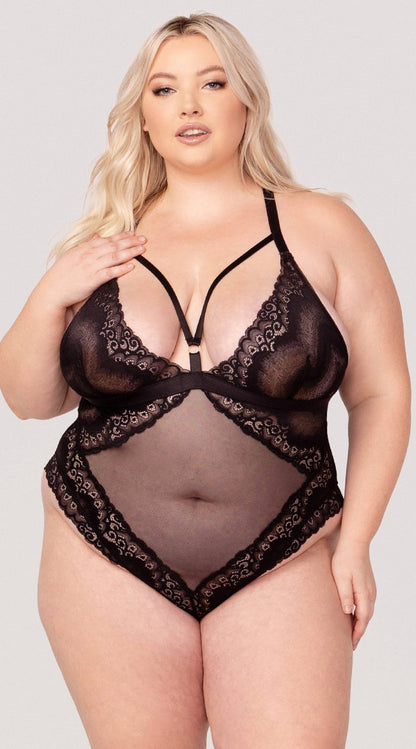 Yandy Plus Size Love Me Forever Teddy