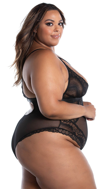 Yandy Plus Size Love Me Forever Teddy