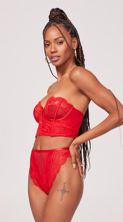 Yandy Stunning Longline Bra Set