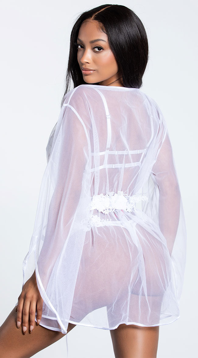 Yandy Appliques Abloom Robe