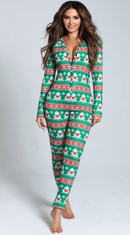 Yandy Tree Of A Kind Onesie
